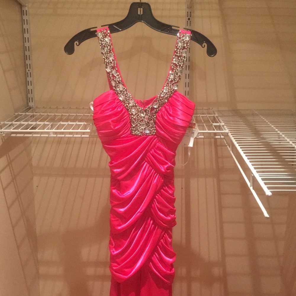 Deb Pink Formal Dress